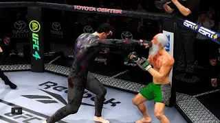 Old Bruce Lee vs. Robin (Dick Grayson) - EA sports UFC 4