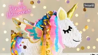 Piñata UNICORNIO 🦄 🌟I Muy fácil, paso a paso