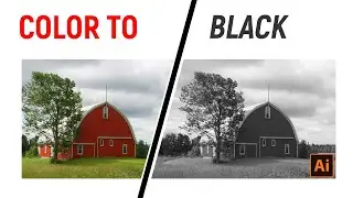 how to change color to black in illustrator