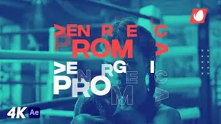 Energetic Promo (After Effects Template)