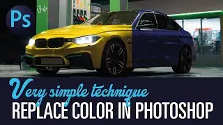 How to Replace Color in Photoshop #veryeasy