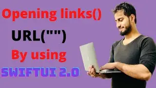 SwiftUI 2.0 Tutorial: Link View Open Safari