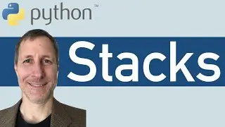 Python STACKs | example implementing a stack using Lists