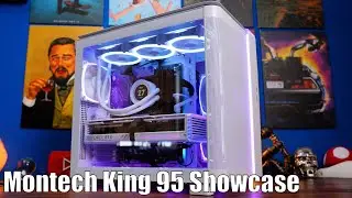 Montech King 95 Build showcase - Intel PC build with vertical 4090