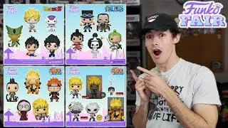 Funko Fair Anime Funko Pop Reveals Day 2! | Naruto | One Piece | Dragon Ball Z | Bakugan