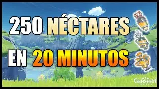 DONDE ENCONTRAR NÉCTAR DE MEGAFLORA - UBICACIÓN - RUTA FARMEO - LOCALIZACIÓN | GENSHIN IMPACT