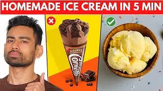 5 MINUTE ICE CREAM - Healthy & Tasty Ice Cream (Without Refrigerator)