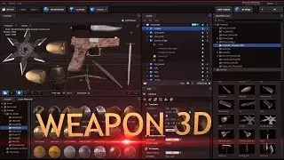 Download Weapon 3D Pack  For FREE NOW ||| Element 3D || After EFFECT || PFX