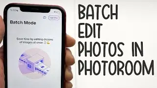 How To Batch Edit Photos In PhotoRoom