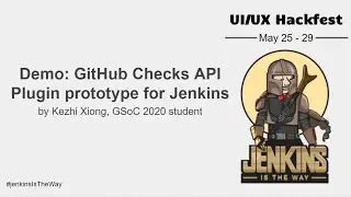 Demo: GitHub Checks API Plugin prototype for Jenkins