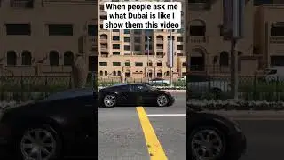 Crazy Bugatti in Dubai 