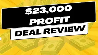 How we made 23,000 on a Real Estate Deal Breakdown 💰