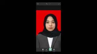 cara edit foto pakai jas almamater untuk wanita hijab