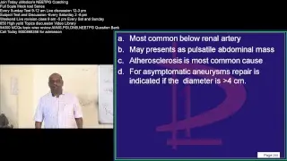 NEET PG Full scale Mock Test 1707 Discussion by Dr. Murali Bharadwaj