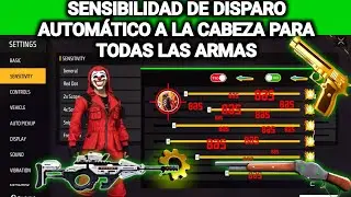 2024 MEJOR SENSIBILIDAD PARA DISPAROS A LA CABEZA | CONFIGURACIÓN SECRETA DE GARENA FREE FIRE