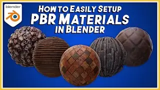 Easy PBR Material Setup in Blender