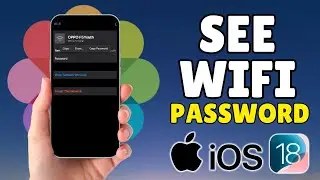 How To See WIFI Password On iPhone iOS 18