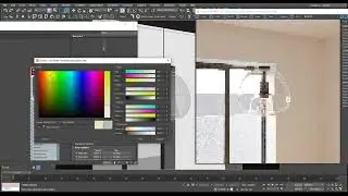 4 11 Создание цветного стекла CoronaPhysicalMtl Corona Render в 3ds max
