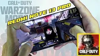 Redmi Note 13 Pro Call of Duty Warzone Mobile Test With FPS Meter & Battery Test