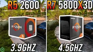 Ryzen 5 2600 vs Ryzen 7 5800X3D - Should You Upgrade?