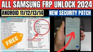 All Samsung FRP Unlock Tool | All Samsung FRP Bypass 2024 Android 12/13/14 Fix ADB Enable Fail✅
