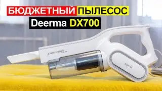 Бюджетный вертикальный пылесос Deerma DX700 Обзор. Плюсы и минусы