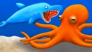 #3 ADVENTURE HUNGRY FISH Dolphin swallowed up all the cartoon game for kids Tasty Blue from HGTV