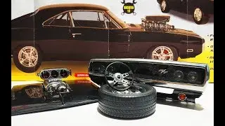 Форсаж Dodge Charger R/T масштаб 1:8 модель от деагостини. Распаковка и обзор.Про машинки.