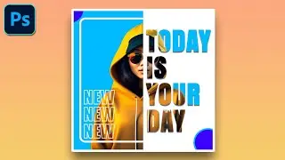 How to Create Cool Cover Art Design in Photoshop | Photoshop Tutorial