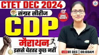 CDP Marathon | CTET DEC 2024 | संग्रह सीरीज मैराथन,  CTET CDP Imp PYQs, CTET CDP By Gargi Mam