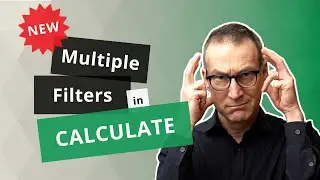 Specifying multiple filter conditions in CALCULATE