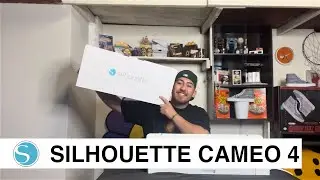 UNBOXING A NEW STENCIL MACHINE | SILHOUETTE CAMEO 4