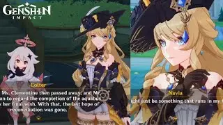Genshin Impact: Navia's Full Story Quest Playthrough