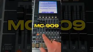 Reviving the Magic of the 💥ROLAND MC-909 Techno Pattern 💥 Retro Gear #techno #roland