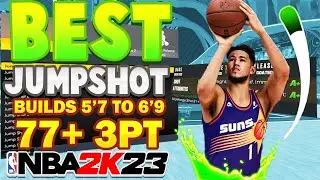 NBA 2K23 BEST JUMPSHOT IN NBA 2K23 BUILDS BETWEEN 5'7