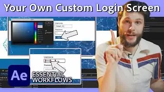 How to Customize Your Login Screen in Adobe After Effects! | Essential Workflows | Adobe Video