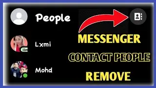 How to remove suggested contact on messenger 2022// remove suggested people on messenger