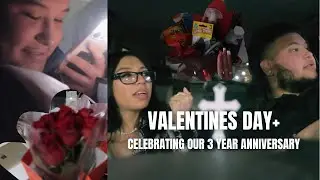 Random vlog: Valentine’s Day, & our 3 year anniversary.