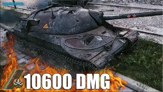 3 отметки на ЛЕГЕНДАРНОМ ИС-7 ✅ World of Tanks лучший бой 10к урона