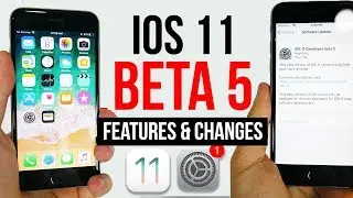 IOS 11 BETA 5 10+ Features & Changes! New Icons & More!