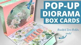 Handbag Style POP-UP Diorama Cards! NO SPECIALITY DIES NEEDED!!!