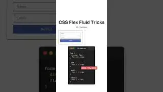 CSS Flex Fluid Tricks || #animation #css #threejs #coding #developer #cssanimation