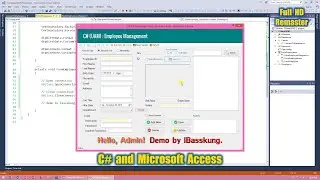 C# and MS Access (UAM) 3. How to Connect MS Access Database to C# Application