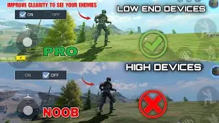 How To Improve Clearity To See Enemy On Long Distance in Battle Royale Season 8 Pro Feature Codm2024