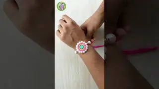 DIY Easy Rakhi making at home || How to make Rakhi || handmade rakhi easy 