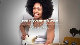 April Kae on Fast Fingers | Technique of the Week | Fender