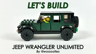 Let's Build! LEGO Jeep Wrangler Unlimited