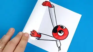 Red Needs Help! 😮😱 *10  Rainbow Friends DIY Colorful Crafts and Hacks*