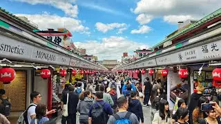 Live Tokyo Walk - Checking out Overtourism in Asakusa