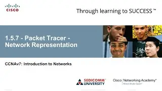 Курс Молодого Бойца Cisco Часть 1 2021 CCNA 1 ITN 1.5.7 Cisco Packet Tracer – Network Representation